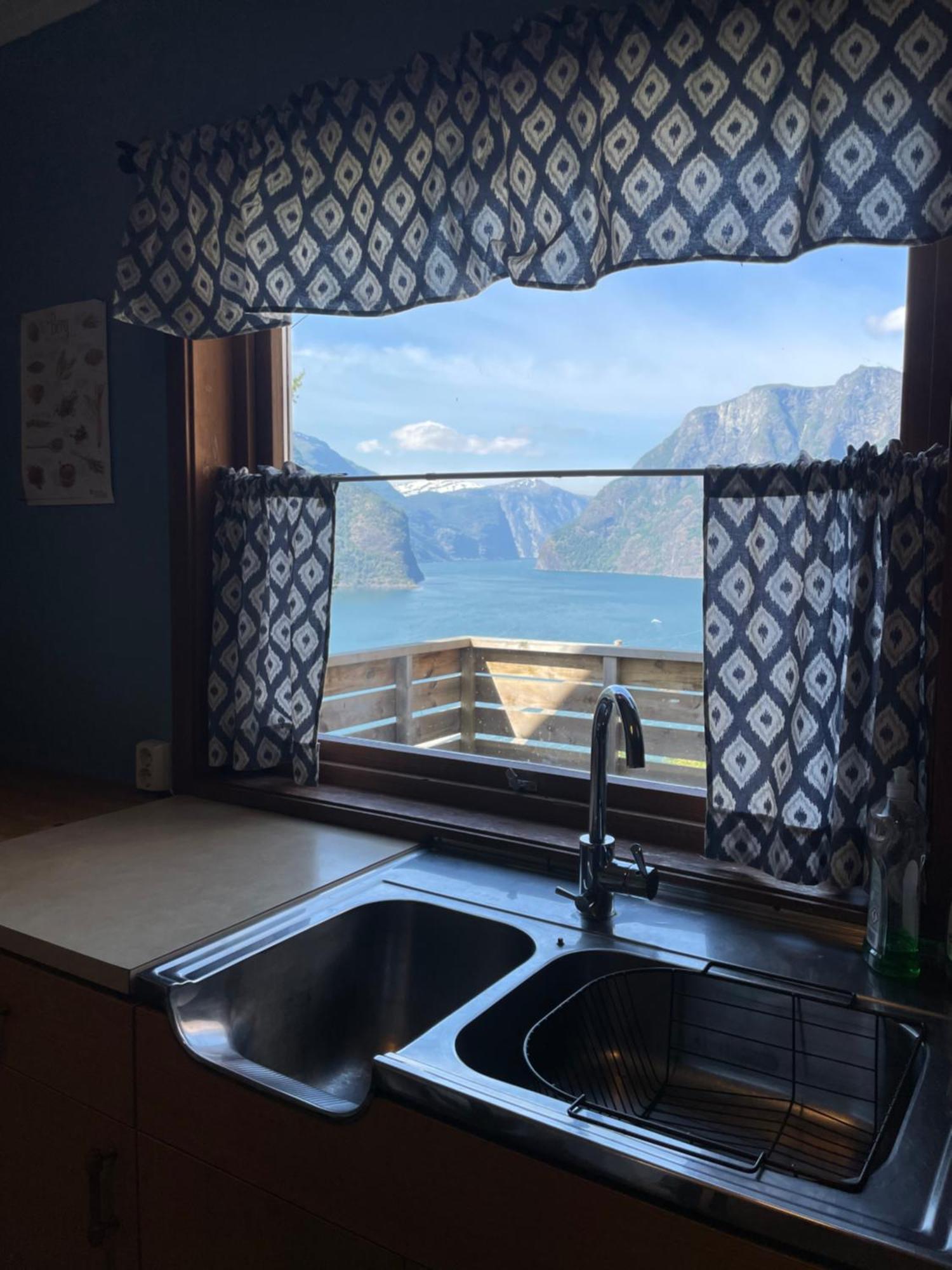 Kvam - Stegastein Lägenhet Aurland Exteriör bild
